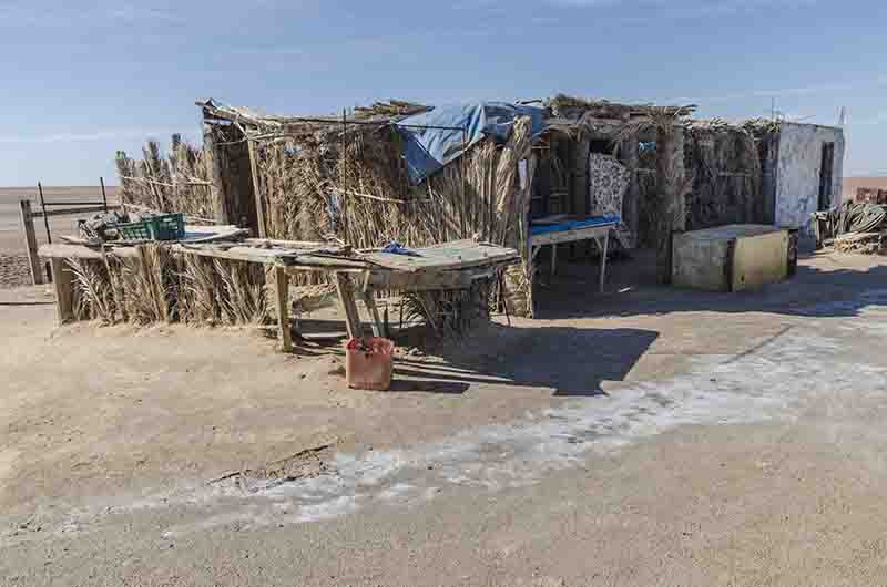84 - Tunez - Chott el Djerid - lago salado